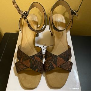 Alfani Like NEW snakeskin sandal
